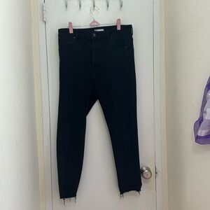 Black Bershka Denim skinny jeans